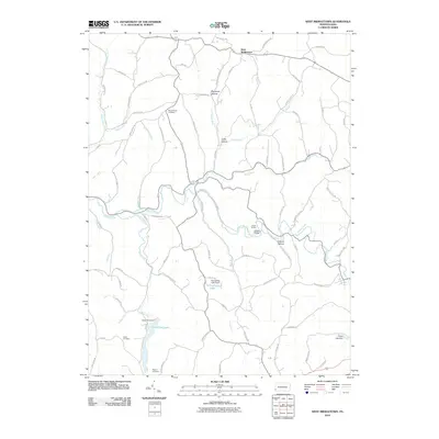 2010 Map of West Middletown, 2010 Print