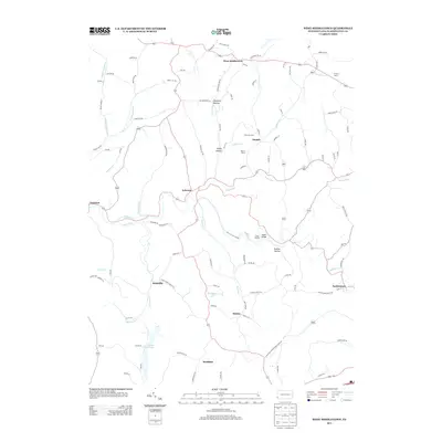 2013 Map of West Middletown, 2013 Print