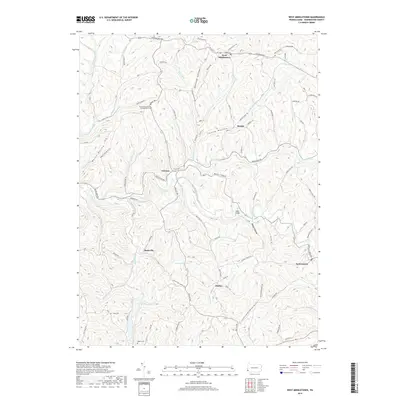 2019 Map of West Middletown, 2019 Print