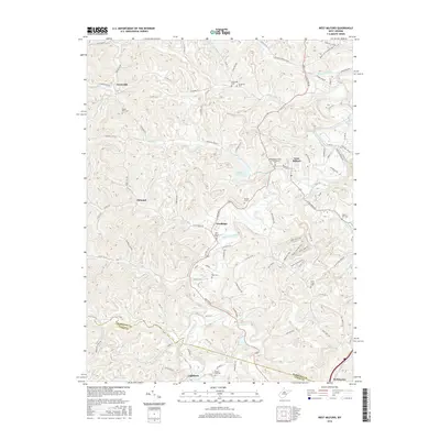2016 Map of West Milford, 2016 Print