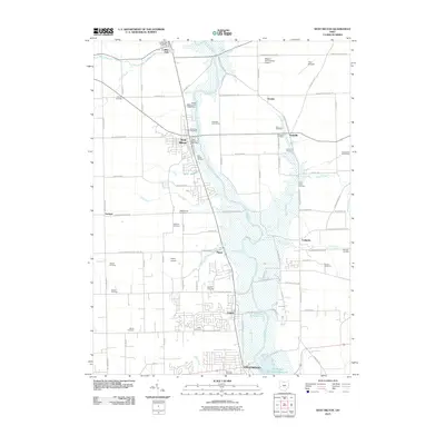 2010 Map of West Milton, 2010 Print