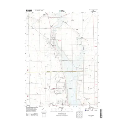 2013 Map of West Milton, 2013 Print