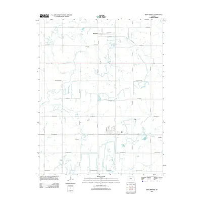 2012 Map of West Mineral, 2012 Print