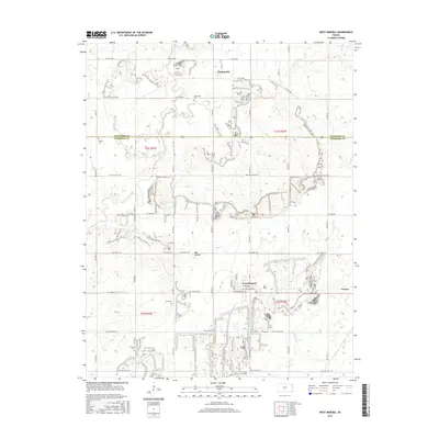 2015 Map of West Mineral, 2015 Print