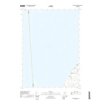 2019 Map of West Ninemile Point, 2019 Print