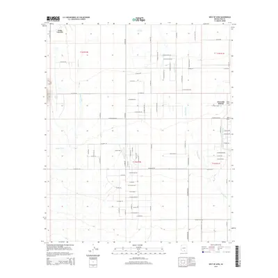 2014 Map of West of Avra, 2014 Print
