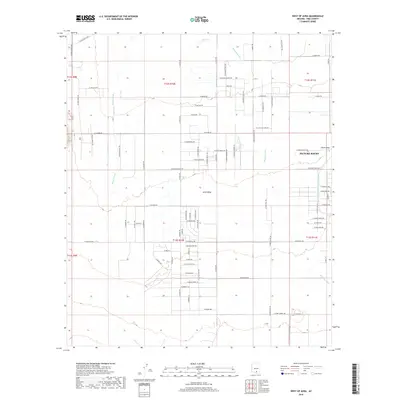 2018 Map of West of Avra, 2018 Print