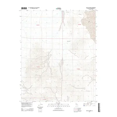 2015 Map of West of Baker, 2015 Print