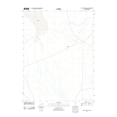 2012 Map of West of Beck Pass, 2012 Print