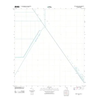 2012 Map of West of Big Lake, 2012 Print