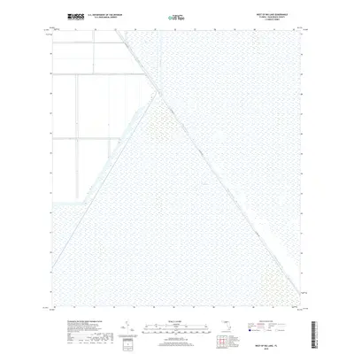 2018 Map of West of Big Lake, 2018 Print