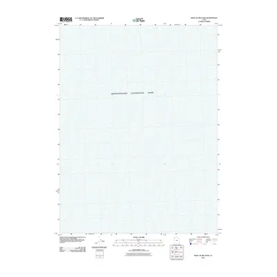 2011 Map of West of Big Pass, 2011 Print