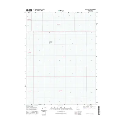 2017 Map of West of Big Pass, 2017 Print