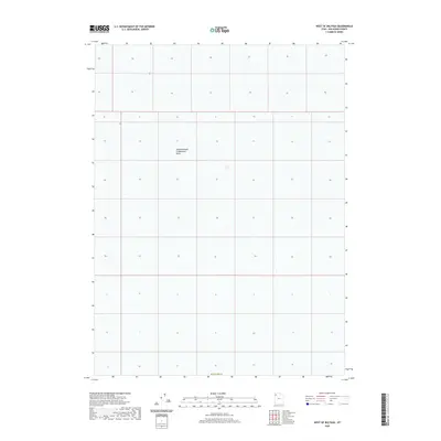 2020 Map of West of Big Pass, 2020 Print