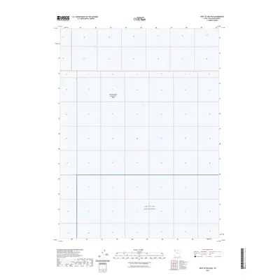 2023 Map of West of Big Pass, 2023 Print