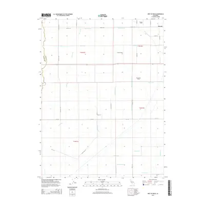 2015 Map of West of Biggs, 2015 Print
