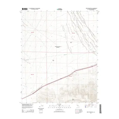 2015 Map of West of Blind Hills, 2015 Print