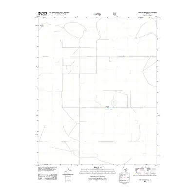 2010 Map of West of Brickel, 2010 Print