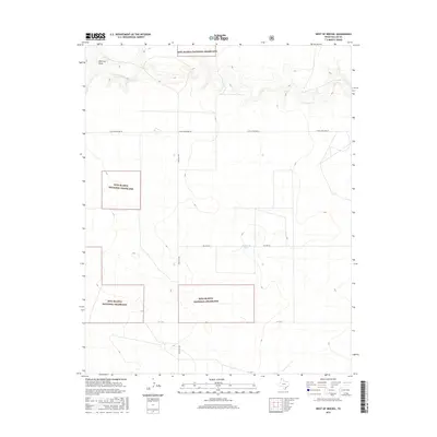 2016 Map of West of Brickel, 2016 Print