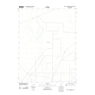 2012 Map of West of Christina Peak, 2012 Print
