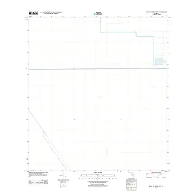 2012 Map of West of Deem City, 2012 Print