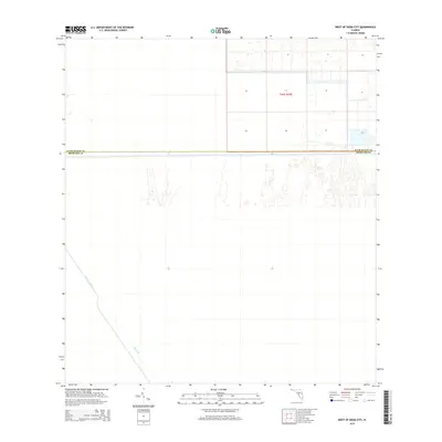 2015 Map of West of Deem City, 2015 Print