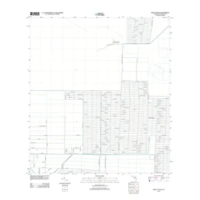 2012 Map of West of Delta, 2012 Print