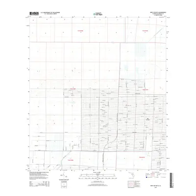 2015 Map of West of Delta, 2015 Print