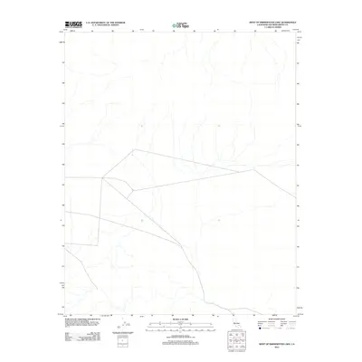 2012 Map of West of Drinkwater Lake, 2012 Print