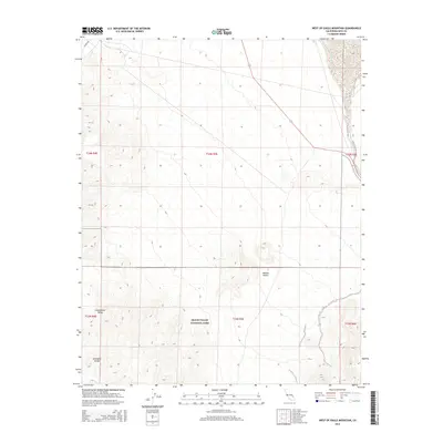 2015 Map of West of Eagle Mountain, 2015 Print
