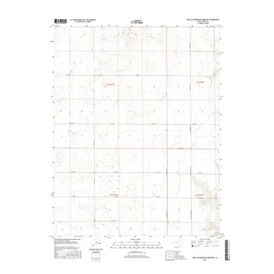 2016 Map of West of Eminence Cemetery, 2016 Print