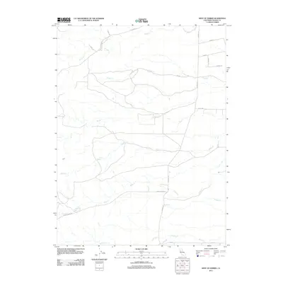 2012 Map of West of Gerber, 2012 Print