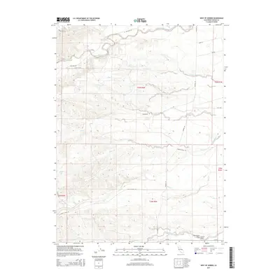 2015 Map of West of Gerber, 2015 Print