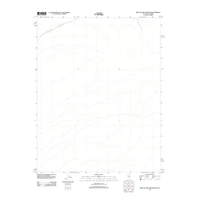 2011 Map of West of Gold Mountain, 2011 Print