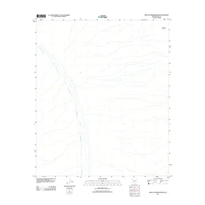 2011 Map of West of Growler Peak, 2011 Print