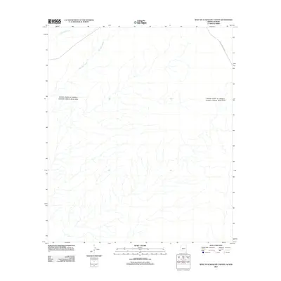2011 Map of West of Guadalupe Canyon, 2011 Print