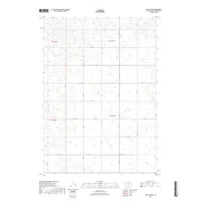 2017 Map of West of Ideal, 2017 Print