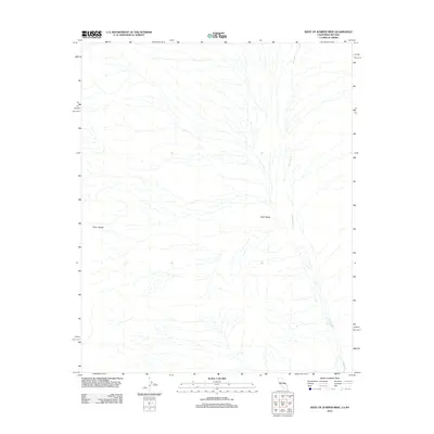2012 Map of West of Juniper Mine, 2012 Print