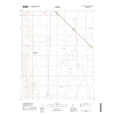 2018 Map of West of Juniper Mine, 2018 Print