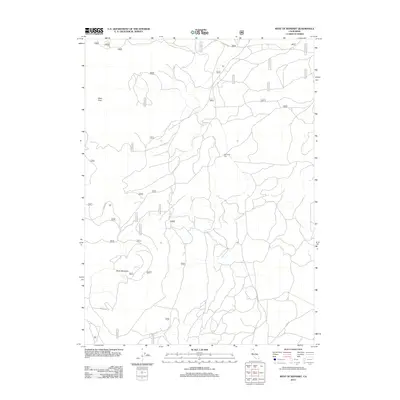 2012 Map of West of Kephart, 2012 Print