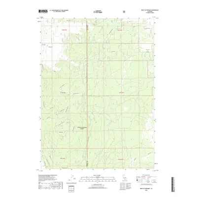 2018 Map of West of Kephart, 2018 Print