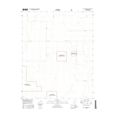 2016 Map of West of Kerrick, 2016 Print