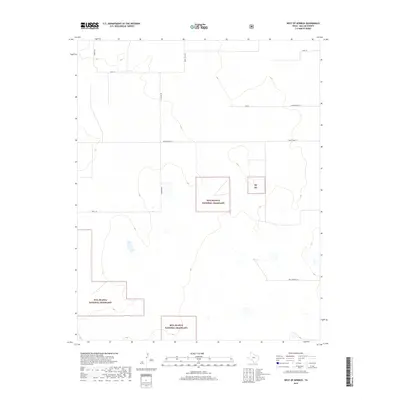 2019 Map of West of Kerrick, 2019 Print