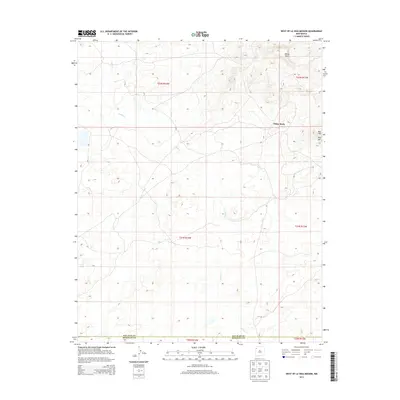 2013 Map of West of La Vida Mission, 2013 Print
