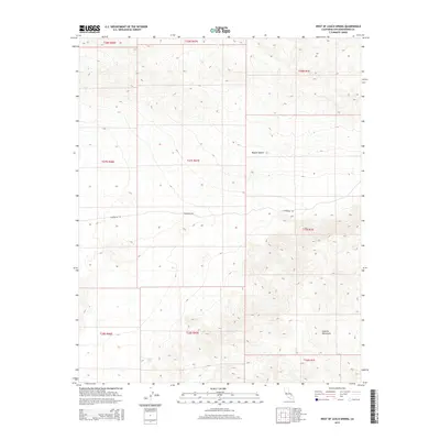 2015 Map of West of Leach Spring, 2015 Print