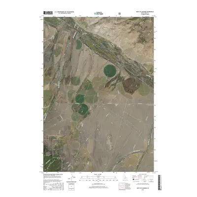 2017 Map of West of Leadore, 2017 Print