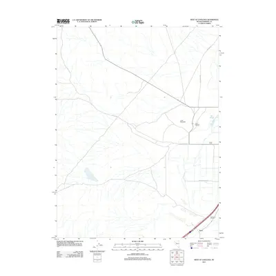 2011 Map of West of Lovelock, 2011 Print