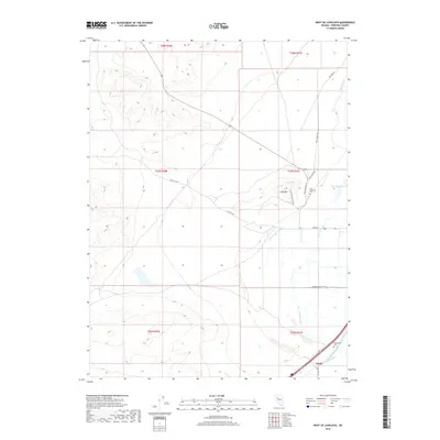 2018 Map of West of Lovelock, 2018 Print