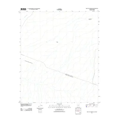 2011 Map of West of Lukeville, 2011 Print