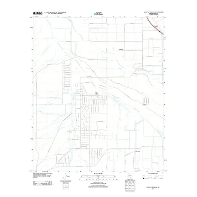 2011 Map of West of Marana, 2011 Print